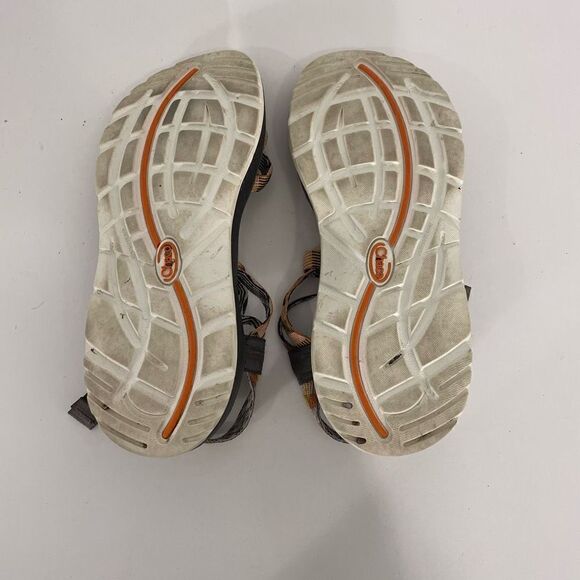 Chaco with Orange & Yellow and Grey & Orange Strappy Sandals - Picture 7 of 7